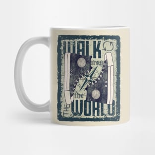 Sneakers Logo in Vintage Style Mug